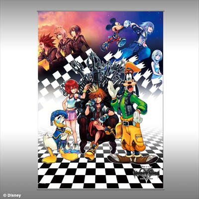 Kingdom Hearts 1 5 Hd Remix より豪華イラストのウォールスクロールが登場 Cafereo