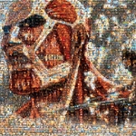 進撃の巨人　モザイクアートジグソーパズル　1000ピース