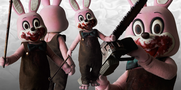 Silent Hill 3 より レイクサイド アミューズメントパークのマスコットキャラクター Robbie The Rabbit をrahで立体化 Cafereo