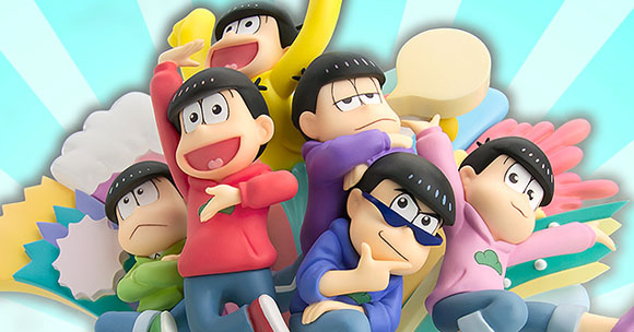 Tvアニメ おそ松さん より キャラクターデザインを担当する浅野直之氏描き下ろしの6つ子イラストを立体化 Cafereo
