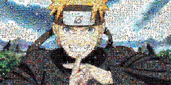 大人気モザイクアートジグソーパズルシリーズに Naruto ナルト 疾風伝