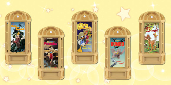 ミッキーマウスにドナルドダック バンビ ダンボ ピノキオ ディズニーキャラクターの中でも 特に人気の高い5つのキャラクターが オブジェクトアーツとなって登場 Cafereo